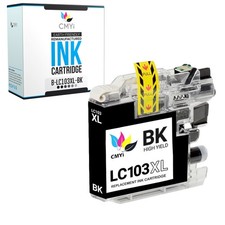Compatible LC103 Black Ink Cartridge fits Brother MFC J285DW, J4510DW, J450DW