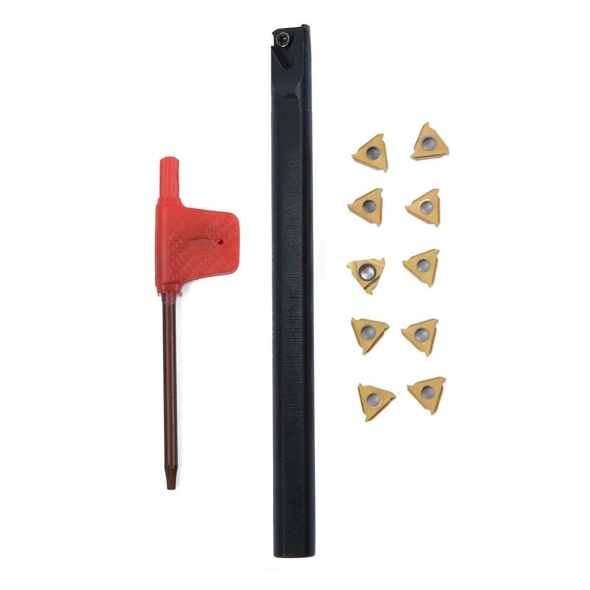 SNR0010K11 Innen Bohrstange Gewindestahl Drehwerkzeug Halter + 1x 11IR