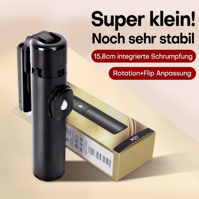 TIK-TOK 3 in 1 Selfie Stick Handy Bluetooth Selfie Halterungen Smartphone Stativ