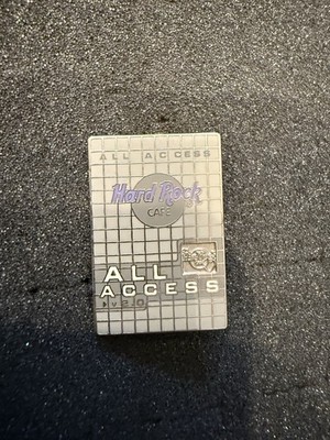 Hard Rock Cafe Pin All Access V 2.0 Card square (b2)