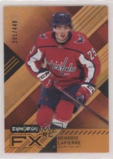 2021 Upper Deck Synergy FX Rookies Orange 201/449 Hendrix Lapierre #FXR-HL f4k
