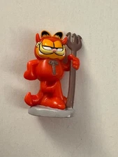Vintage Garfield PVC Figure Red Devil MM7