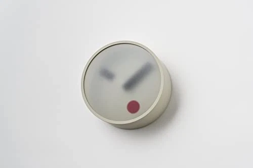 Lemnos Wall Clock Kehai Concrete Aluminum Gray KM22-01 GY 130 x Depth 55mm NEW - Image 3 of 4