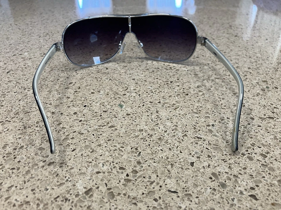 Mossimo Men’s Designer Shield Sunglasses Fashion Style Rimless Frame - Image 4 of 4