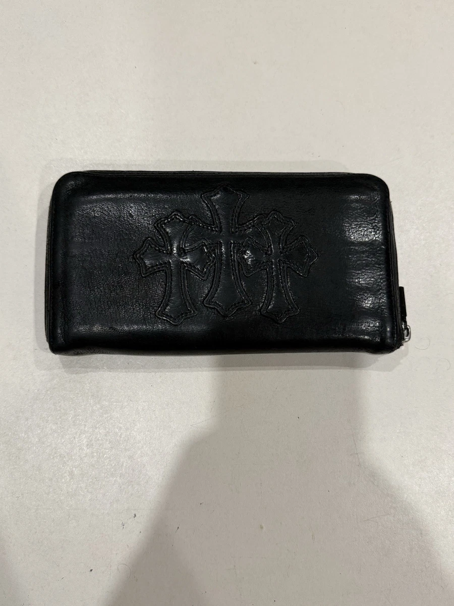Chrome Hearts Wallets for Men Black for sale | eBay