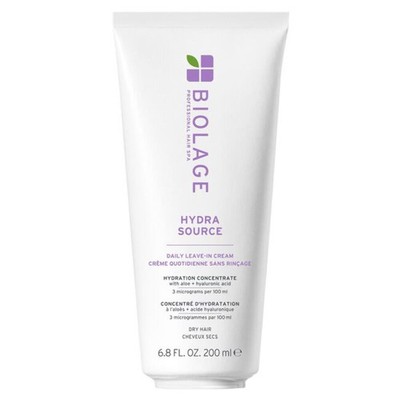 Biolage Spa HydraSource Leave In Cream for Dry Hair 6.8 fl oz