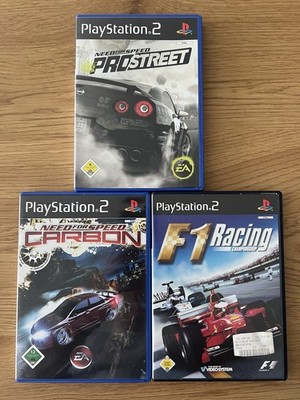 3 PS2 Spiele: Need for Speed Carbon ProStreet & F1 Racing Sony PlayStation 2 OVP