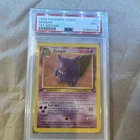 Pokemon TCG 1999 Fossil Gengar 1st Edition #20 Rare English PSA 9