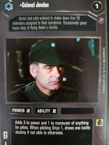 Star Wars CCG Estrella de la Muerte II Nivel Superior INDIVIDUALES Selecciona Elige Tu Tarjeta SWCCG - Imagen 27 de 110