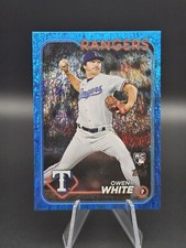 Owen White Rookie /999 - 2024 Topps, Blue Shimmer Foil #5