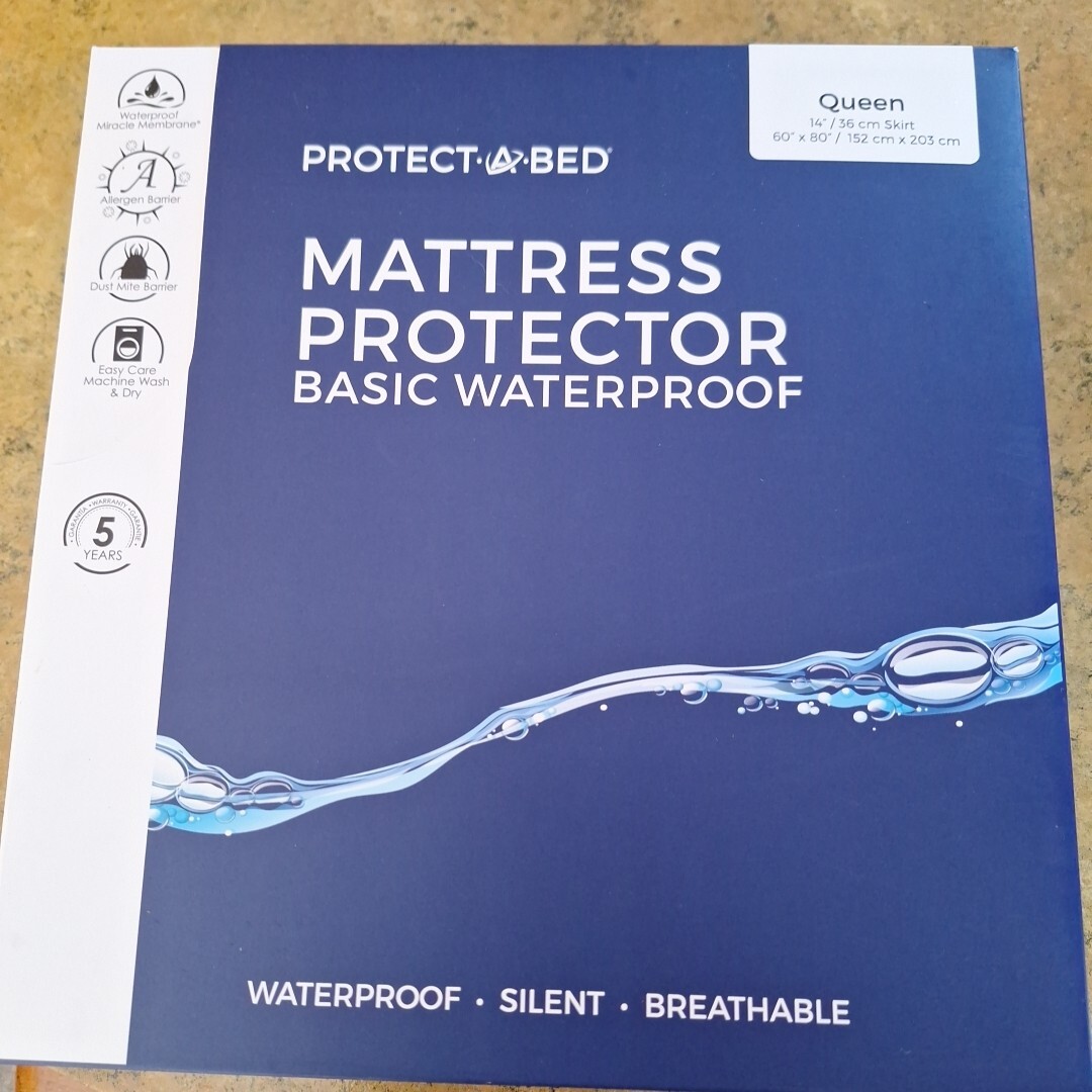 Mattress Protector Cover Waterproof Dust Mite & Allergen Proof TWIN XL White New-image