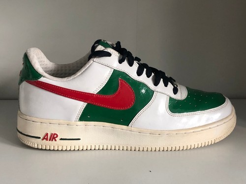 Vintage RARE Nike Air Force 1 Premium Mexico 05 World Cup 309096-162 Sz 9.5 - Picture 3 of 9