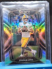 2020 Panini Select - Club Level #247 Jordan Love (RC) Silver Prizm 