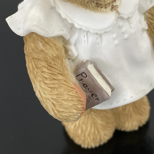 Cherished Teddies Girl Erstkommunion 2004 #4001908 Figur - RAR mit Schleier - Bild 6 von 8