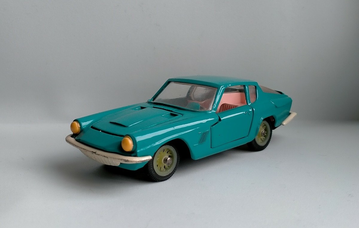 ミニカー MEBETOYS A-10 MASERATI MISTRAL COUPE Mebetoys A10 Maserati Mistral Coupe kingfisher blue Type 2