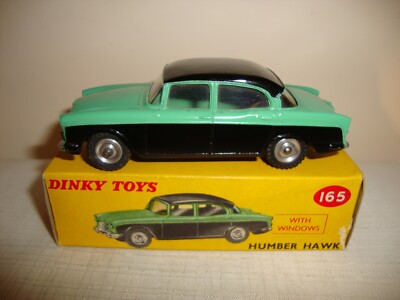 美品レアカラー　英国製DINKY TOYS HUMBER HAWK ミニカー Dinky 165, Humber Hawk - Free Price Guide & Review