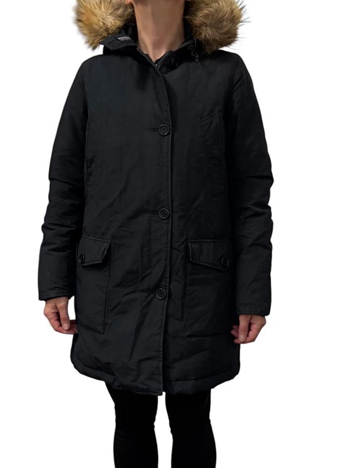 Woolrich Ramar Arctic Down Parka With Fur Women’s Jacket - Size Small - Image 2 of 4