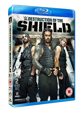 WWE The Destruction Of The Shield [2x Blu-ray] *NEU* Roman Reigns, Dean Ambrose