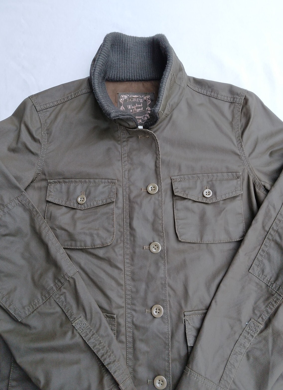 J Crew Womens Utility Jacket Small 