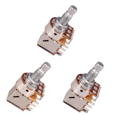 2 stücke Echtes A50K/B50K/B100K Push/Pull Potentiometer Split Welle Gitarre
