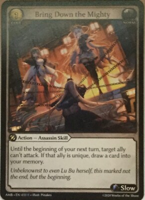 Bring Down the Mighty Regular - Grand Archive, Mortal Ambition