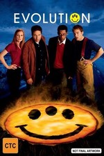 DVD EVOLUTION DAVID DUCHOVNY JULIANNE MOORE 2001  vgc rare oop region 4  t177