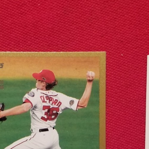 2011 Topps Update GOLD Tyler Clippard #US68 Washington Nationals KOSTENLOSER VERSAND - Bild 4 von 6