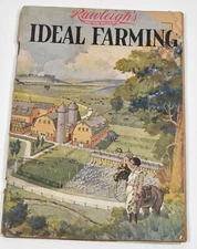 Vintage 1926 Rawleigh's Ideal Farming Farm Advertising  Magazine Booklet