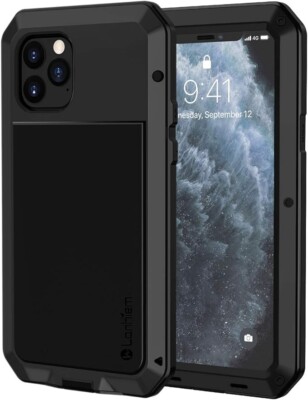 iPhone 11 Pro Max Heavy Duty Shockproof 360 Full Body Schutz Edelstahl