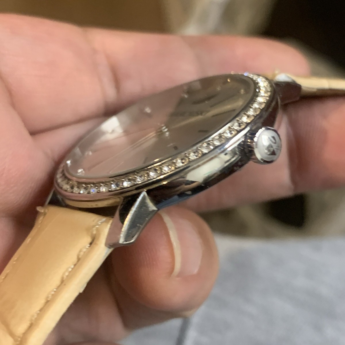 Swarovski Graceful Lady  Rose Gold Crystal Watch Swarovski Clear Crystals Rose Gold Ladies Matrix bangle  main image 2