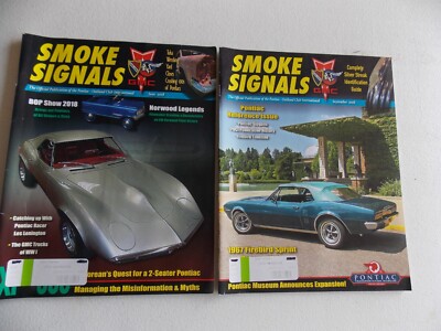 Smoke Signals Magazine 2 Issues June & September 2018