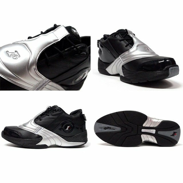 Reebok Allen Iverson Answer V 5 OG Black Silver Men's 12