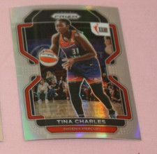 TINA CHARLES 2022 WNBA PRIZM SILVER PRIZM #159 PHOENIX MERCURY
