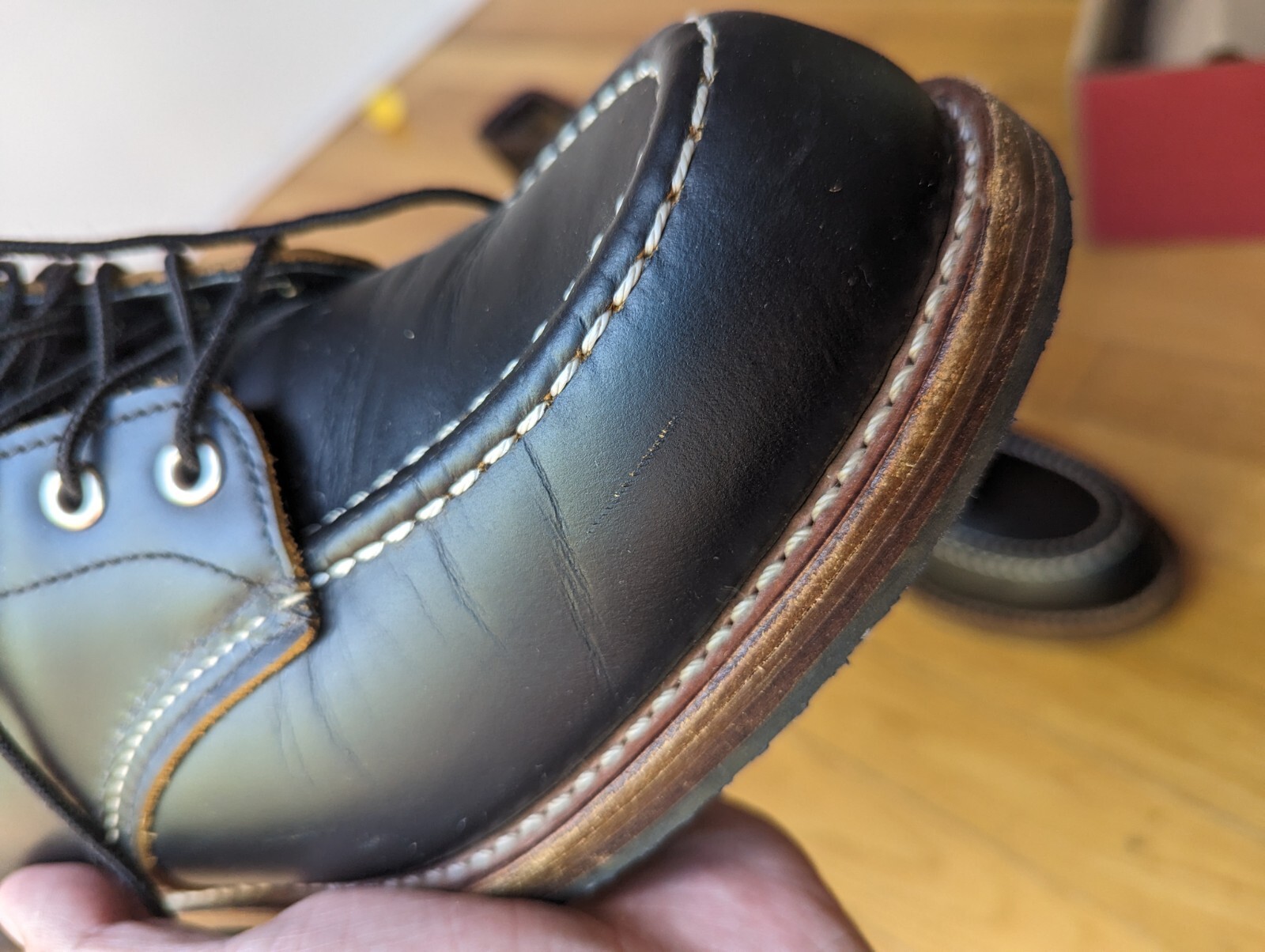 Red Wing 2015 Huntsman Boots Size 9.5E. 110th Anniversary Model (Mint) image 6