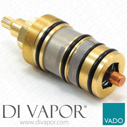 VADO CEL-001B/B-WAX Cartuccia Termostatica per Celsius | Nuance | Nozione | Mixer - Foto 2 di 4