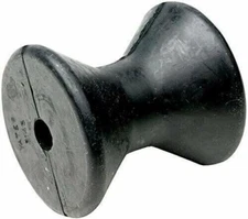 Attwood Marine 11205-1 Trailer Boat Bow Roller 3in Black Molded Rubber Pack of 1