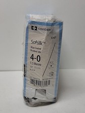 Covidien SS621 - SUTURE, SOFSILK, BLACK, 4/0, 30", SC-2, 09E, 36/BX