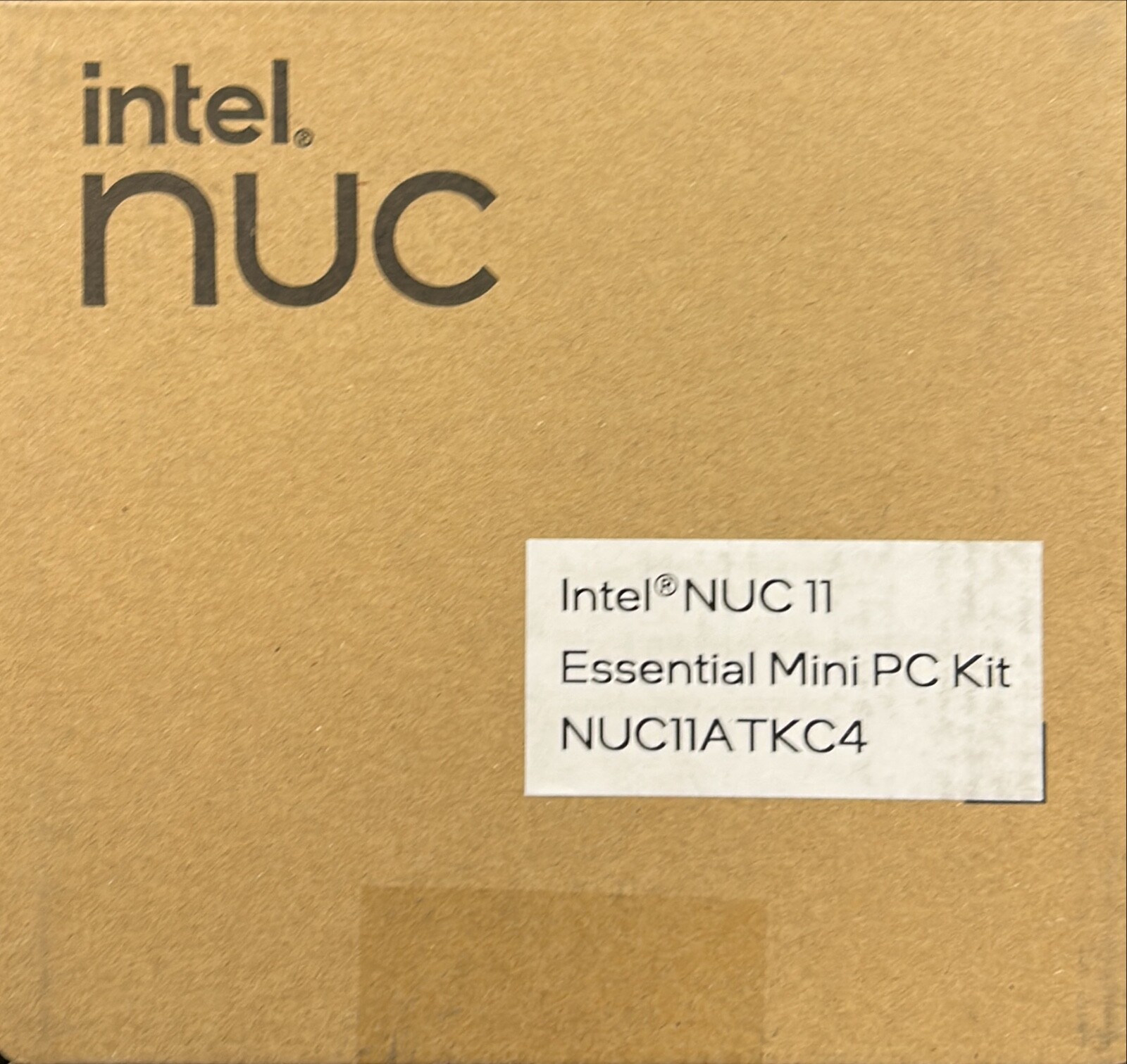 Intel NUC 11 BNUC11ATKC40001 Soldereddown BGA Black Essential Kit for