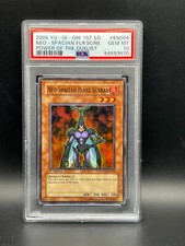 Yugioh PSA 10 GEM MINT Neo-Spacian Flare Scarab POTD-EN004 1st Ed. Super S#3570