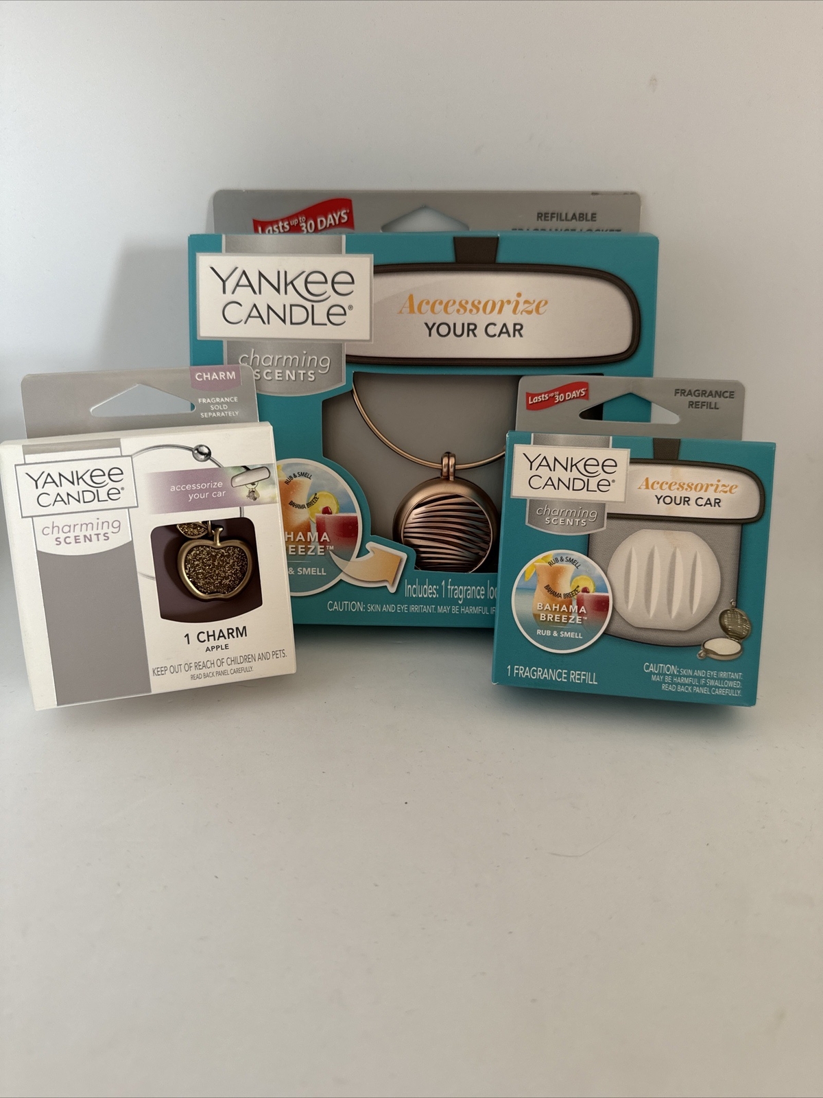 Yankee Candle Charming Scents Base Starter Kit 30 Days Car Bahama