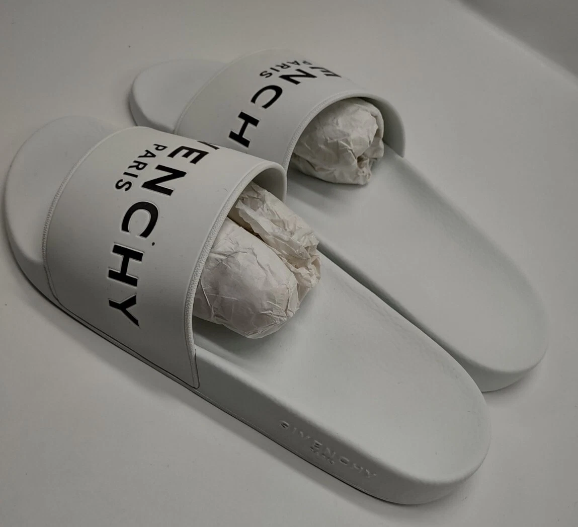 Women's givenchy online logo slides