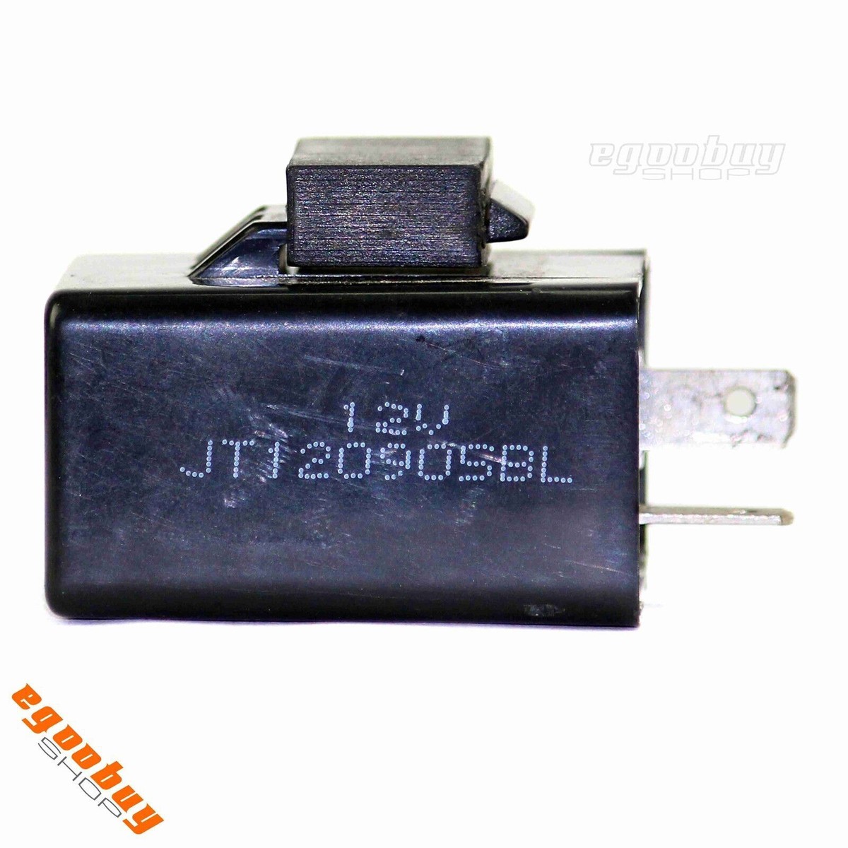 Universal 12V Motorcycle Flasher Relay - Works With Standard & LED Turn Signal Bulbs