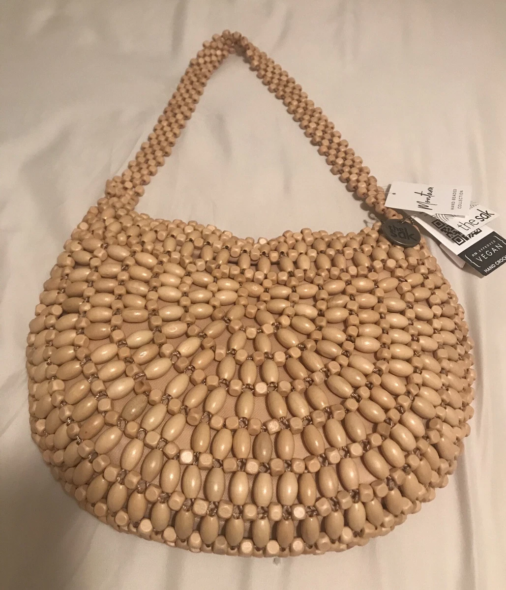 The Sak Montara Wood Beaded Hobo eBay