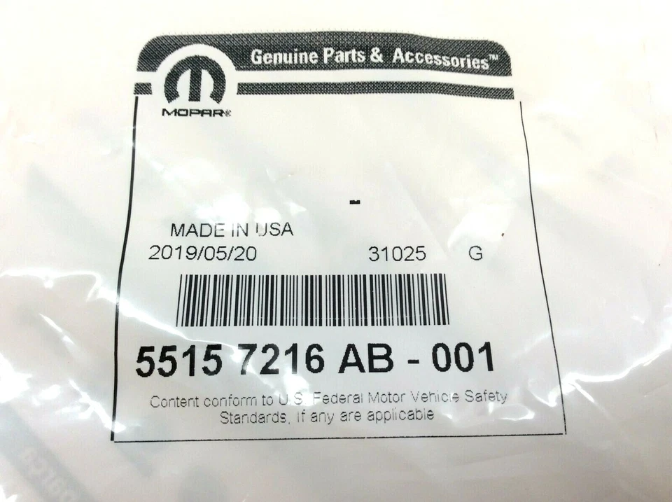 Dodge Nitro Grand Caravan 4,0 L cromo puerta levadiza trasera escotilla placa de identificación emblema OEM Foto 4 de 4