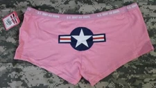 Rothco 3676 Pink U.S. Army Air Corps Women's Booty Shorts CHOICE SIZE NEW!