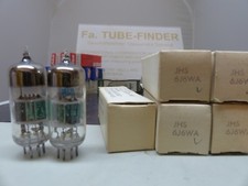 1x Sylvania JHS 6J6-WA R&Ouml;HRE-TUBE-NOS-IN-BOX unused Valvola