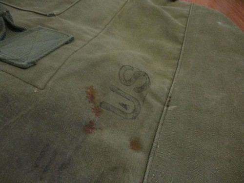 Original Vintage Vietnam War Soldier Duffle Bag Pack Canvas Military - Picture 3 of 7