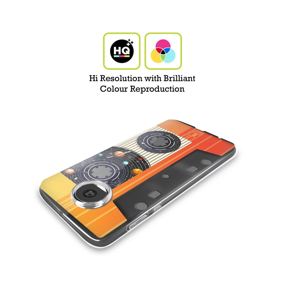 HEAD CASE DESIGNS SPACE MUSIC SOFT GEL CASE FOR MOTOROLA PHONES - Изображение 2 из 4