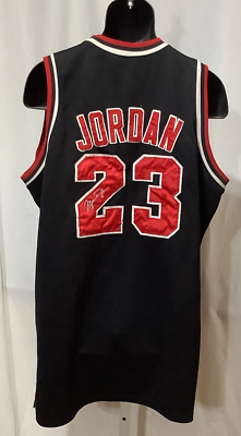 Vintage 90s Chicago Bulls Michael Jordan #23 Black Jersey