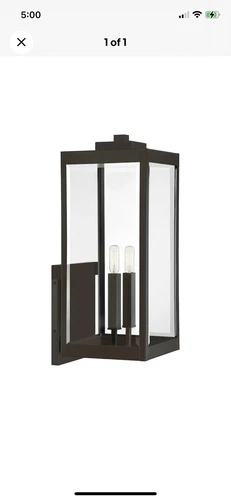 Quoizel Westover 2 Light Outdoor Wall Lantern, Western Bronze - WVR8409WT - Picture 2 of 2